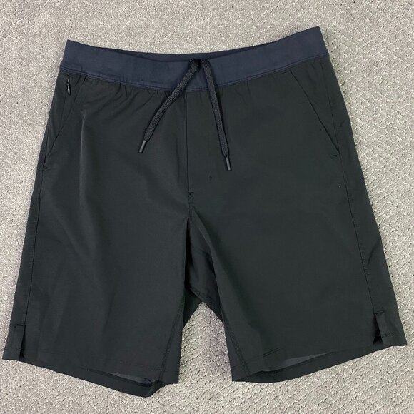 Public Rec Flex Shorts Men's 34 Hybrid Swim Gym Running Athletic Black - Picture 1 of 14
